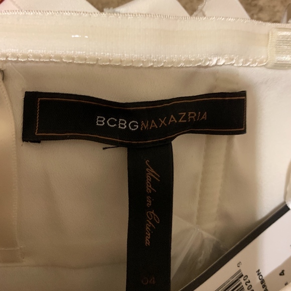 BCBG STRAPLESS MINI DRESS SIZE 4 NEW WITH TAGS - Picture 2 of 8